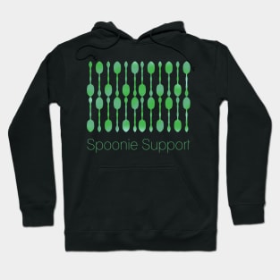 Spoonie Support! (Green) Hoodie